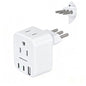 HANYCONY Italy Travel Adapter, Grounded Type L Plug Adapter with 2 AC Outlets 3 USB Ports (2 USB C), US to Italy Power Adapter for Rome, Chile, Uruguay, Ethiopia - Cruise Ship Approved - style: Type L - Italy Chile