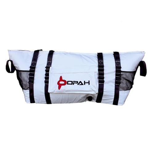 Opah Gear Fathom 5 Insulated Fish Kill Cooler Bag for Yellowtail, 58' L x 18' W x 24' H, Heavy Duty, Marine-Grade Vinyl, UV Resistant, Camping & Fishing - style: Fathom 5 - 58'l X 18'w X 24'h