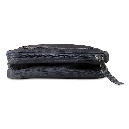 PackIt(R) Freezable Classic Lunch Box, City Charcoal, Built with EcoFreeze(R) Technology, Collapsible, Reusable, Zip Closure With Front Pocket and Buckle Handle, For Work Lunch - color: City Charcoal