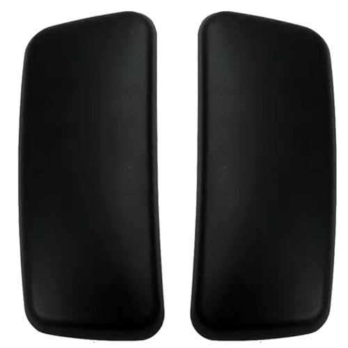 Chair Armrest Replacement, Arm Pad Caps Replacement for Haworth Zody Office Chair 1 Pair (Black) - color: Black(1 Pair)