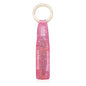 Wine Pouch Mesh Bag, Resin Handle Wine Bag, Sparkly Rhinestone Handwoven Mesh Bags, Party Water Bottle Bags Accessory, Daily Housewarming Party Use - color: Rose Red