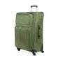 SWISSGEAR Sion Softside Expandable Spinner Luggage Durable Lightweight Travel Suitcase, Evergreen, Checked-Large - color: Evergreen, size: Checked-Large