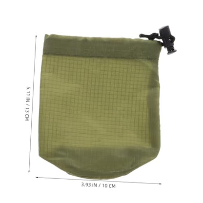 Holibanna Outdoor Compression Stuff Sack Lightweight Nylon Drawstring Organizer for Raincoat and Camping Gear for Hiking and Travel Storage