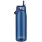 OLDLEY 32 oz Water Bottle with Straw, Leakproof Sports Water Bottle with Carry Strap, BPA-Free Large Water Bottles for Home,Travel, School, Outdoors, Gym, Tritan, Navy Blue - color: Navy Blue