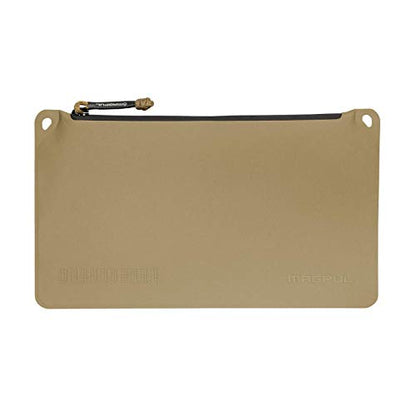 Magpul DAKA Pouch Zippered Tactical Range Tool and Gear Bag - color: Flat Dark Earth, size: Medium (7" x 12")