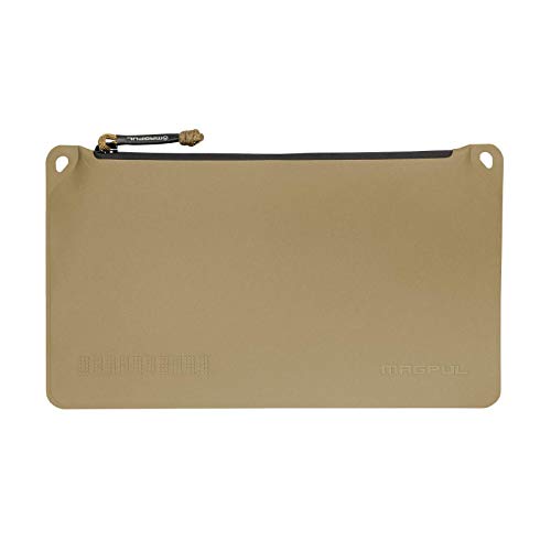 Magpul DAKA Pouch Zippered Tactical Range Tool and Gear Bag - color: Flat Dark Earth, size: Medium (7" x 12")