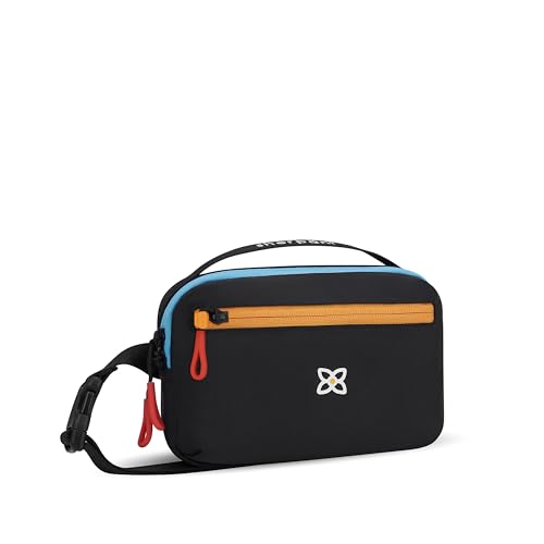 Sherpani Hyk, Small Sling Bag, 1L Belt Bag, Lightweight Travel Fanny Pack, Sling Crossbody Purse with RFID Blocking - color: Chromatic - Heritage