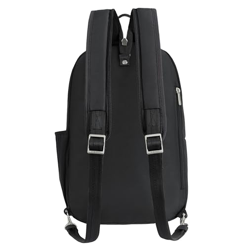 Travelon Anti-Theft Classic Convertible Sling Backpack - color: Black