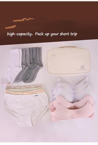 Underwear Bra Travel Bag Packing Cubes Bra Underwear Socks Storage Bag Travel Packing Organizers Toiletry Bag,Pink 10# - color: Pink 10#
