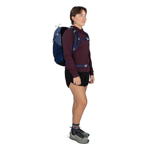 Osprey Sportlite 20L Lightweight Hiking Backpack for Men and Women - Everyday Hiking Bag - Travel Daypack, Graphite Purple - color: Graphite Purple, style: 20l