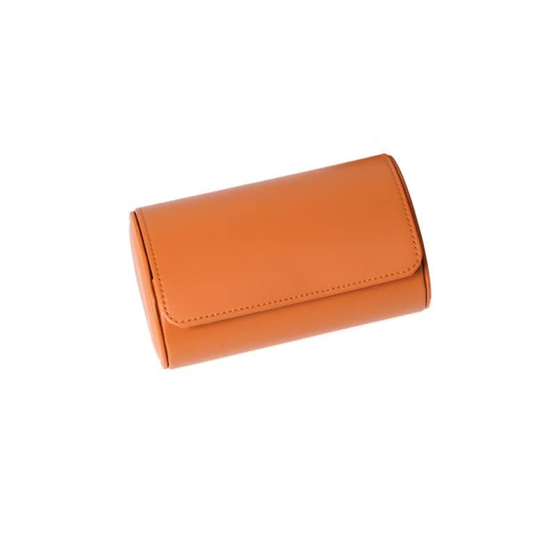 Mirage Watch Rolls - Espresso/Ivory Double Watch Case - Travel Gift Accessory for Men - color: BROWN