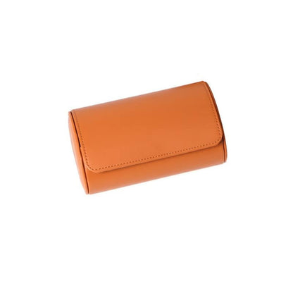 Mirage Watch Rolls - Espresso/Ivory Double Watch Case - Travel Gift Accessory for Men - color: BROWN