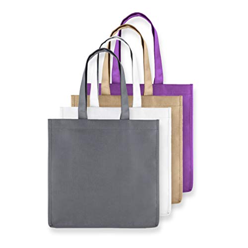 True Wine Tote Bag with Dividers, 6 Bottle Carrier for Wines & Champagne Bottles, Perfect for Travel, Holiday, Birthday Party - color: Blue