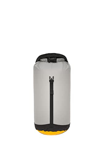 Sea to Summit eVac Ultra-Lightweight Compression Dry Bag, Waterproof Dry Storage, 13 Liter, High Rise Grey - color: High Rise Grey, style: 13 Liter