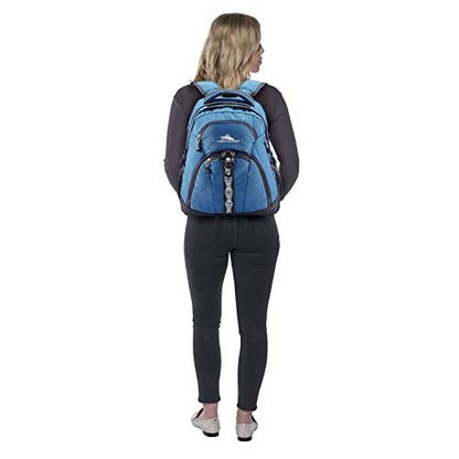 High Sierra Access 2.0 Laptop Backpack, Graphite Blue/Mercury, One Size - color: Graphite Blue/Mercury