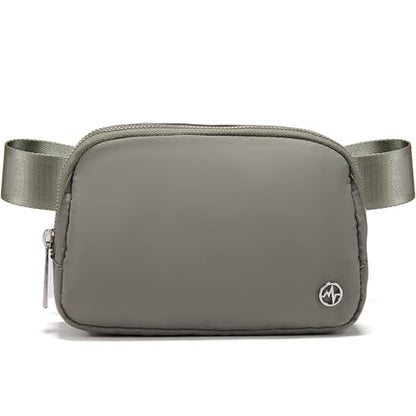 Pander Everywhere Belt Bag for Women, Fashion Waist Packs, Crossbody Bags, Everywhere Belt Bag with Adjustable Strap (Grey Sage). - color: Grey Sage