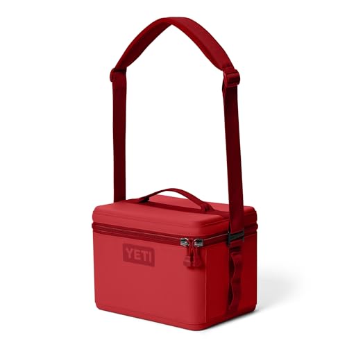 YETI Daytrip 9L Insulated Soft Cooler Lunch Box, Rescue Red - color: Rescue Red
