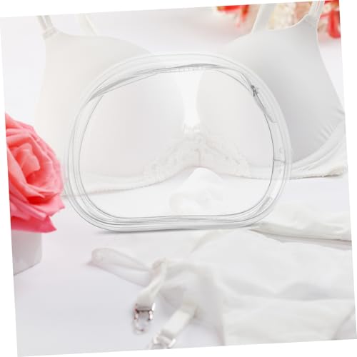Invisible Storage Bag Travel Organizer for Breast Covers Underwear Bag for Women Capacity Zippered Pouch for for Travel and Everyday Use