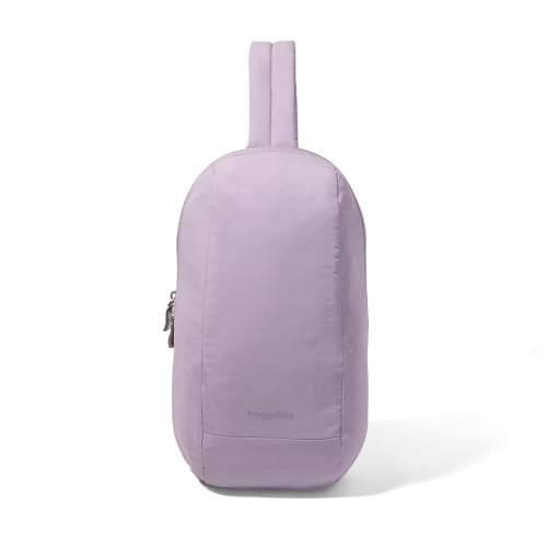 Baggallini Swift Sling - Lightweight 7.25"x 12.5" Crossbody Sling Backpack with Convertible - color: B-lite Lilac
