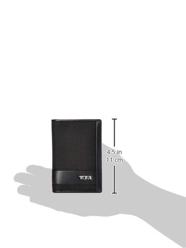 Tumi 01192274 ALPHA SLG Multi-Window Card Case Official Genuine Product, Black, One Size
