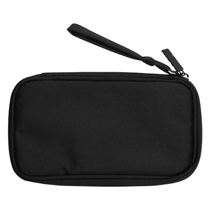 GLADFRESIT Portable Electronic Organizer - Bag: Power Bank, Cable, Hard Drive Case, Travel Pouch with Zipper - Compact & Stylish - Black