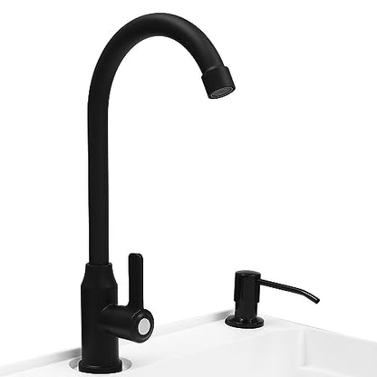 White Utility Sink, 19.3 Inch Standalone Sink with Faucet+Soap Dispenser+Drain Pipe Kit, Ideal for Restaurant, Utility & Laundry Rooms - color: White, 19.7 x 19 x 33.1in