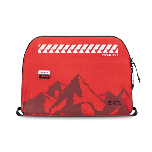 RHINO RESCUE Ultralight First Aid Kit Water-Resistent Medical Kit for Camping, Cycling, Travel, Climbing, Up to 4 Days - size: PRO