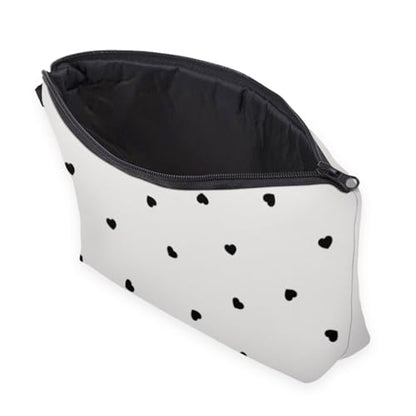 Cute Travel Makeup Bag Cosmetic Bag Small Pouch Gift for Women (Little Heart) - color: Little Heart