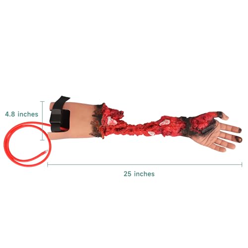 Wearable Wound Packing Arm Trainer, Partial Arm Amputated Simulation Kit for Medical Training, Emergency Trauma Assessment Practice Set - style: Arm