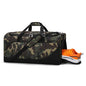 iFARADAY Men's Gym Bag with Shoe Compartment, 24 inch, Camo | 52L, Multi Pockets, Sport Duffle Bag, Travel, Fitness & Workout - color: Camouflage