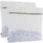 Polecasa Heavy Duty Mesh Laundry Bags for Delicates – 2 Pack with Sturdy Zipper for Lingerie, Coats, Baby Clothes, Underwear – Washing Machine & Dry Safter 24 x 24 Inches (2 XX-Large) - size: 2 Jumbo