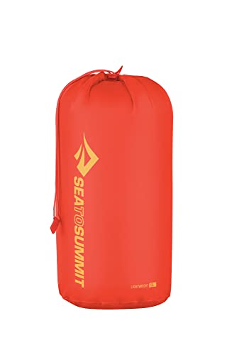 Sea to Summit Lightweight Stuff Sack, Durable Outdoor and Travel Storage - color: Spicy Orange, style: 13 Liter