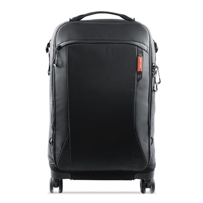 PGYTECH 2-in-1 Roller Camera Backpack, DSLR/SLR/Mirrorless Bag for Travel Photographers, Rolling Luggage with Tripod & Removable Modular & Rain Cover, Compatible with Canon, Nikon, Sony