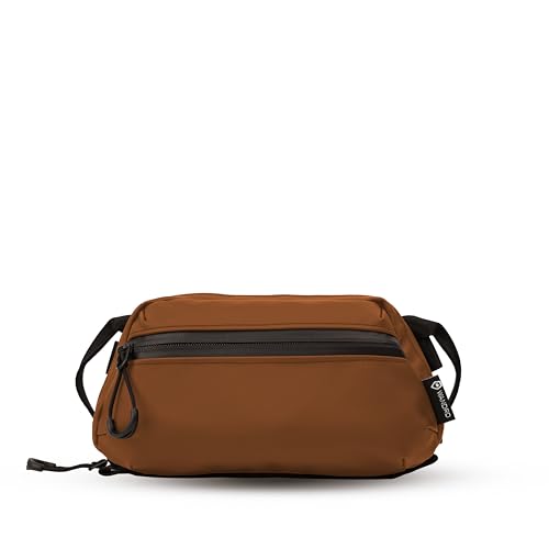WANDRD Tech Bag, Medium - Travel Bag and Tech Organizer for Everyday Carry - Weather-Resistant and Durable for Hiking, Camping, Sport, and More (Sedona Orange) - color: Sedona Orange, style: Medium