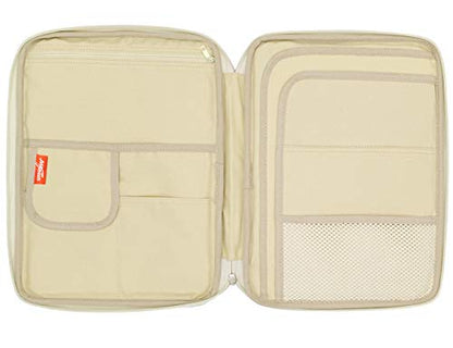 mygreen Universal Travel Gear Organizer/Electronics Accessories Bag/Document File Bag - color: Salmon Pink