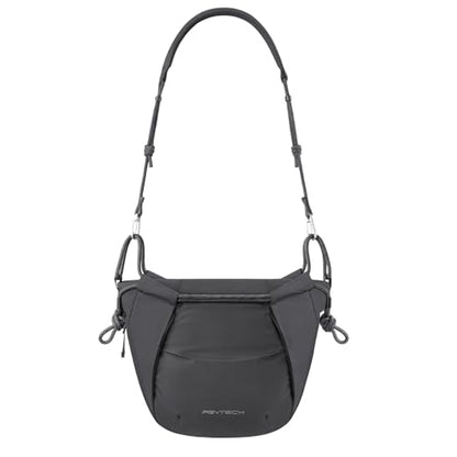 PGYTECH OneGo Rope Strap Camera Bag – Multifunctional Shoulder Bag for Urban Photographers. Compact Camera Bag Compatible with Sony/Canon/Nikon/Mirrorless Cameras, Midnight Black - color: Midnight