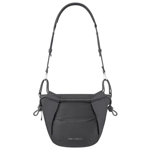 PGYTECH OneGo Rope Strap Camera Bag – Multifunctional Shoulder Bag for Urban Photographers. Compact Camera Bag Compatible with Sony/Canon/Nikon/Mirrorless Cameras, Midnight Black - color: Midnight