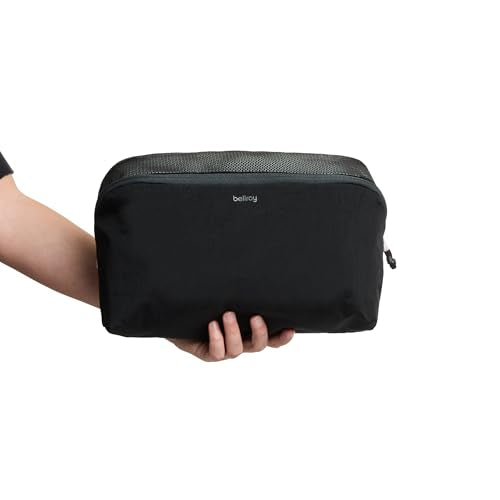 Bellroy Packing Cube 6L (Organizer Packing Pouch with Internal Zip Pocket and Durable, Lightweight Design) - Black - color: Black
