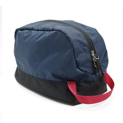 Travel Toiletry Bag 5L, Compact Travel Organizer with Waterproof TPU Wet/Dry Compartment - color: Blue Abyss, size: 5L