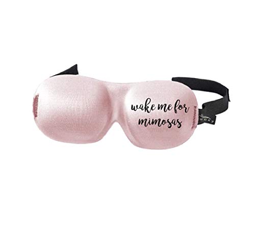 Bucky Ultralight Collection, Contoured Travel and Sleep Eye Mask, Mimosas, One Size - color: Mimosas