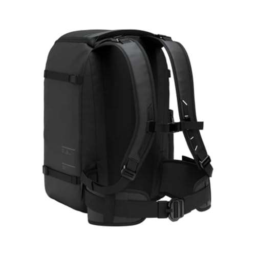Db Journey Ramverk Pro Backpack - Lightweight, Heavy Duty Camera Backpack for Photographers with Laptop Compartment, Water-Resistant Camera Bag with Roller Bag Hook Up System, 32L - Blackout - size: 32 L