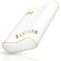 Memory Foam Pillow, King Cervical Pillow for Neck Pain, Contour Pillow, Neck and Shoulder Pain, Side Sleeper, Back and Stomach Sleeper - size: King 31 x 14 x 5"