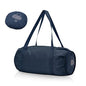 Foldable Sports Gym Duffel with Wet Dry Pocket, Ultralight Travel Carry on Bag, Overnight Weekender for Travel, Beach (Blue) - color: Blue