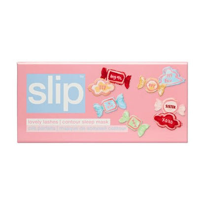 slip Besties Contour Sleep Mask | Pure Silk, 100% Mulberry Silk | Contoured Design | Soft, Gentle on Skin, Adjustable Strap for Perfect Fit | Ideal for Restful Sleep - color: Besties