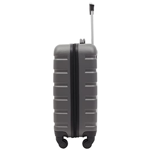 Travelers Club Harper Luggage, Charcoal, 2 Piece Set - color: Charcoal, size: 2-Piece Set (28-Inch & 20-Inch)