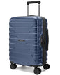 BAGSMART Carry On Luggage 22x14x9 Airline Approved with Spinner Wheels,Lightweight 20 Inch Luggage with TSA Lock,Expandable Hard Shell Carry On Suitcases for Men Women,Dark Blue - color: Dark Blue