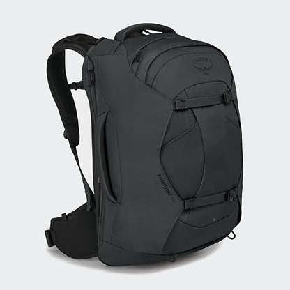 Osprey Farpoint 40L Men's Travel Backpack, Tunnel Vision Grey - color: Tunnel Vision Grey, size: 40L