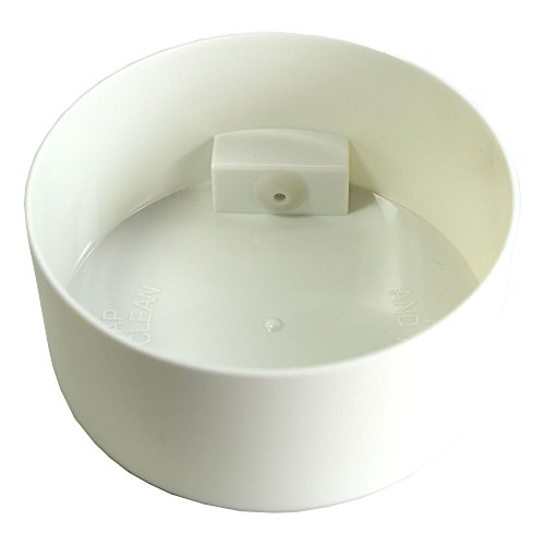 Tightvac - 3oz to 12 Ounce - Patented Airtight Container | Multi-use Vacuum Container Works as Smell Proof Containers for Herbs and Dry Goods. White - color: White