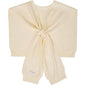 WaJuemy Women's Sweater Shawl Wraps Sleeves Knitted Collar Sweater Scarf Top Casual Lightweight Shoulder Cape Accessories - color: 03 Beige X