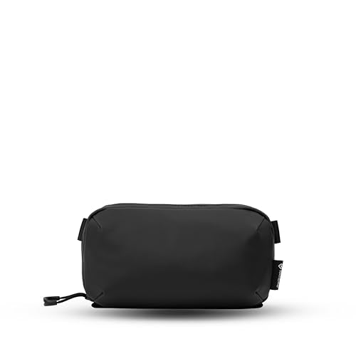 WANDRD Tech Bag, Small - Travel Bag and Tech Organizer for Everyday Carry - Weather-Resistant and Durable for Hiking, Camping, Sport, and More (Black) - color: Black, style: Small